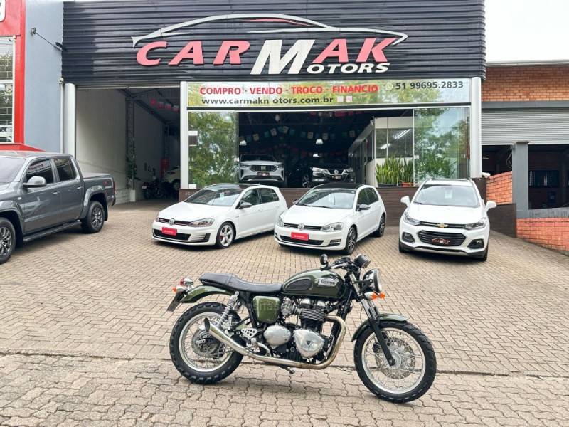 TRIUMPH - THRUXTON - 2014/2014 - Verde - R$ 34.900,00